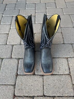 Tony Lama Sealy Western Cowboy Boots Size 12D